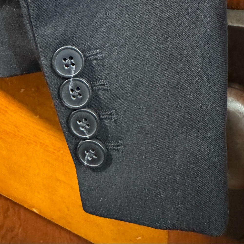 Worthington Blazer Women's 6 Black Professional Office Business - Picture 3 of 4